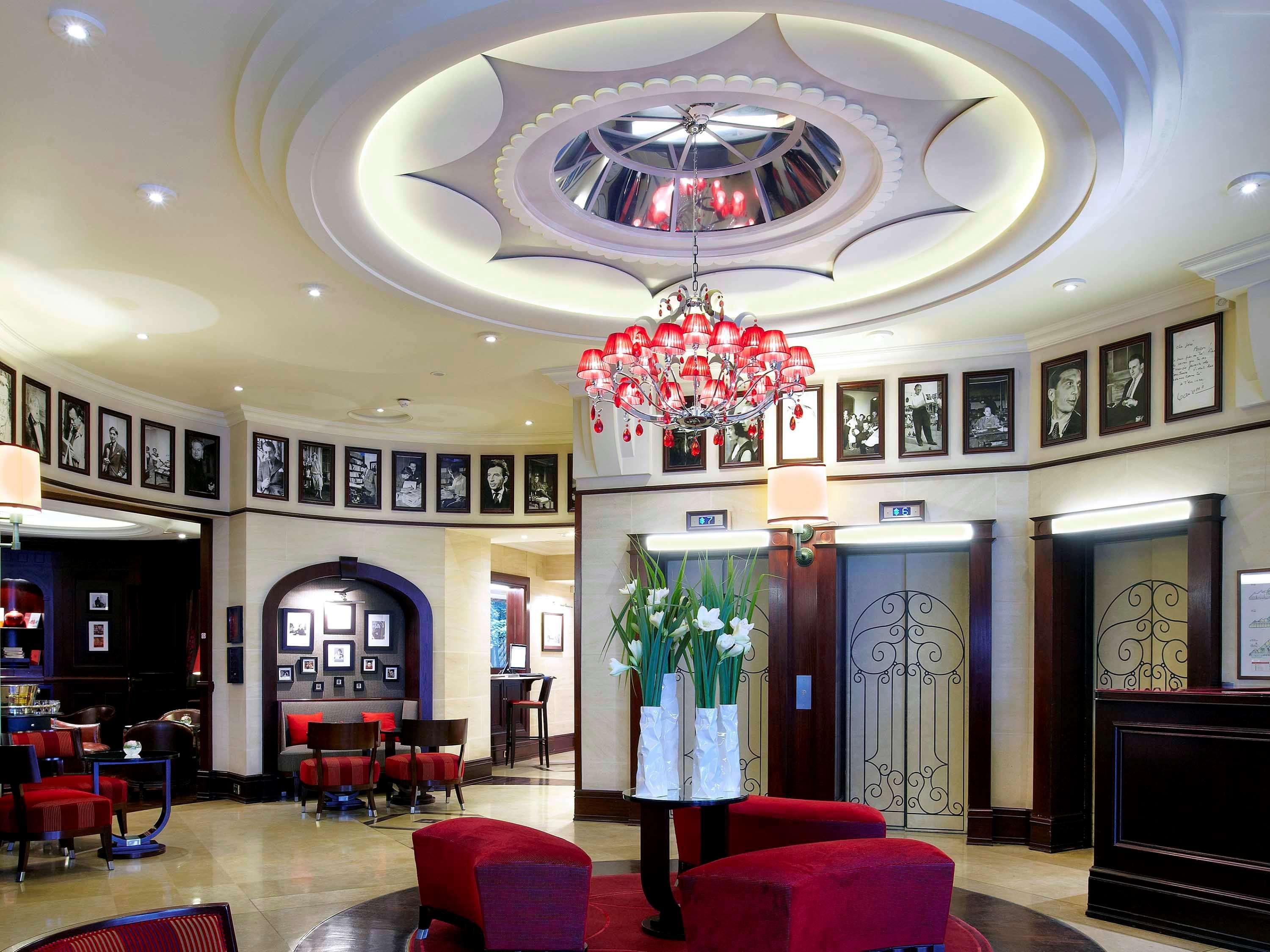 Hotel Pont Royal Paris Exterior foto The lobby of the hotel